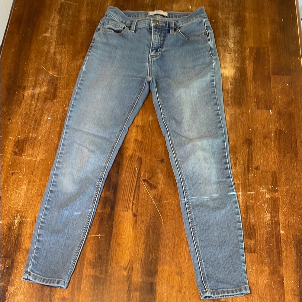 Free People Classic Blue Women's Skinny Jeans